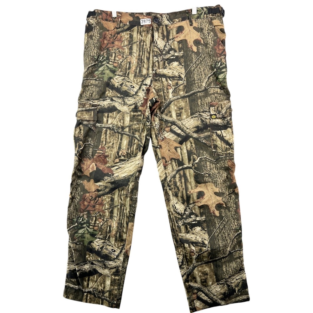 Yukon Gear Mossy Oak Break-Up Infinity Camo Cargo Hunting Pants Mens Large L/G